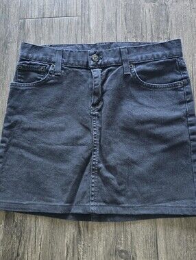 Ralph Lauren Propietor Denim Skirt Size 27 Americana Preppy Classic